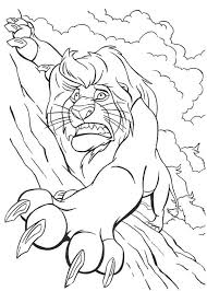 Coloring pages for the remake of the disney classic lion king (2019). The Lion King 73867 Animation Movies Printable Coloring Pages