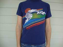 Surf Tshirt Vintage Surf Retro Tshirt