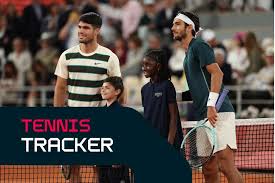 Tennis Tracker: Lorenzo Musetti breaks late to take first set against Carlos Alcaraz