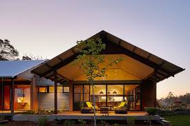 modern australian farm house with