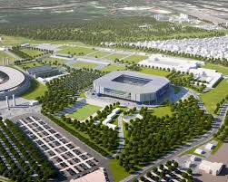 The stadium has an approximate capacity of 24,000 spectators and was built in 1953. German Football Club Hertha Berlin Identifies New Stadium Site Architecture And Design News Cladglobal Com