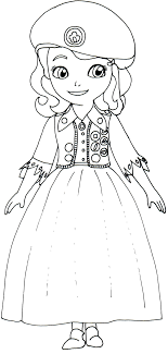 Sofia the first coloring pages amber. Sofia The First Coloring Pages Coloring And Drawing