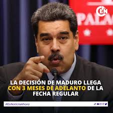 Nicolás Maduro adelanta la Navidad en Venezuela! Si bien en todo el mundo  la festividad se celebra el 25 de diciembre, Maduro decidió hacer caso  omiso y decretar que las fiestas comiencen