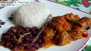 Rougail Saucisses Riz Blanc Grains La Reunion Rougail Saucisse Rougail Recettes De Cuisine