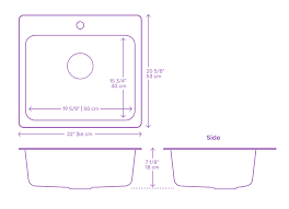 Sinks come in all shapes and sizes. Ikea Langudden Kitchen Sink Dimensions Drawings Dimensions Com
