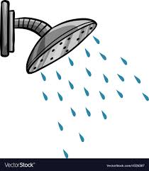 Shower Vector Image On Vectorstock In 2020 Image Illustration Cartoon Pics Image
