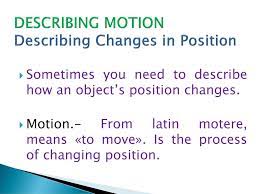 To look for a position she is looking for a more senior. Describing Position How Would You Describe Where You Are Right Now Ppt Download