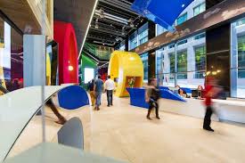 Check Out Google S Crazy Office In Dublin Ireland Google Office Dublin Reception Inside