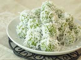 Klepon Onde Onde Glutinous Rice Asian Cake Asian Desserts