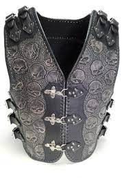 Handmade Biker Vest Made From 3 0 Mm 3 5mm Thick Genuine Leather We Are Using Only High Quality Heavy Duty Furniture Si Genuine Leather Leather Biker Vest