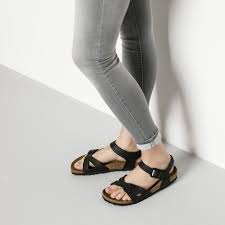 Rio Birko Flor Black Ayakkabilar