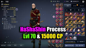 Black Desert Mobile Hashashin Process Lvl 70 Cp 15000 Ep 30 Youtube