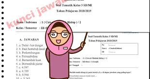 Bagi guru kelas 4 yang sudah menyelesaikan pembelajaran di tema 1 subtema 3, berikut ini kami membagikan contoh soal penilaian harian kelas kelas 4 tema 1 subtema 3. Soal Tematik Kelas 3 Tema 1 Subtema 2 Dan Kunci Jawaban Administrasi Sekolah Sd Mi Smp Mts Sma Ma Smk