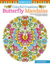 It's a simple tool that can benefit people of all ages. Colorful Creations Butterfly Mandalas Coloring Book Pages Designed To Inspire Creativity Volinski Jess Amazon Com Mx Libros
