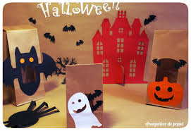 Tutorial de halloween, bolsas para dulces, diy, elaboradas con foami o goma eva, ideales para souvenir en tus fiestas de halloween o día de muertos. Cajas Y Bolsitas Para Halloween Anaquinos De Papel