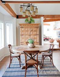 Tour Kim Cattrall S Very Canadian Vancouver Island Home Round Dining Room Sets Cross Back Dining Chairs Modern Farmhouse Dining Room