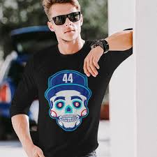 Julio Rodríguez Sugar Skull Long Sleeve T-Shirt T-Shirt