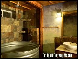 Stock Tank Shower Tub Tiny House Bathroom Horse Trough Bathtub Shabby Chic Cabin