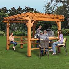 Oasis 12 X 10 Pergola Backyard Backyard Patio Backyard Pergola