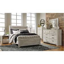 No fuss neutrals are words to live by! B331 57 Ashley Furniture Bellaby Bedroom Queen Panel Bed
