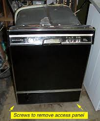 kitchen aid dishwasher diagnostic chart