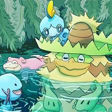 It evolves from lombre when exposed to a water stone. Sobble Ludicolo Slowpoke And Wooper Pokemonswordandshield