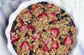 Clafoutis De Flocons D Avoine Aux Fruits Ww Plat Et Recette Recette Flocon Avoine Nourriture Delicieuse