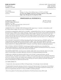 It's important that you redesign your resume so it complies with the core elements required by the. Federal Resume Sample