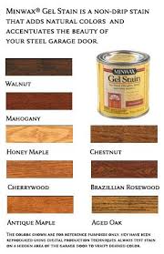 minwax gel stain for garage doors fiberglass garage doors