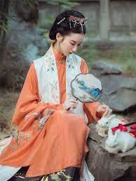 鍾靈記天香引長比甲明制仿妝花立領長衫襖裙馬面裙對襟漢服春秋冬 hanfu costumes lady