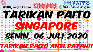 Tarikan Paito Togel Sgp Senin 06 Juli 2020 Sgp Jitu Youtube