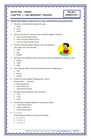 Berikut kunci jawaban buku tematik sd kelas 2 tema 1 hidup rukun subtema 1 pembelajaran 2 halaman 11 19. Download Soal Kelas 1 Semester 1 Tema 1 Subtema 3 Diriku Aku Merawat Tubuhku Rief Awa Blog