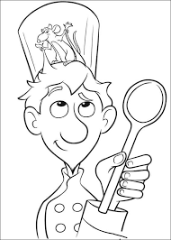 You should also know that this film was a huge challenge for the filmmakers had to make delicious dishes totally virtual! Ratatouille Coloring Pages Books 100 Free And Printable