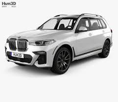Bmw X7 M Sport 2019 3d Model From Hum3d Com Bmw X7 Bmw Classic Cars Car 3d Model