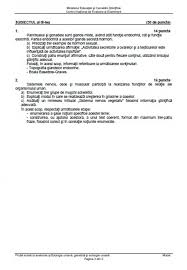 Este vorba despre proba la alegere a profilului, unde candidatii au optat pentru una dintre urmatoarele materii: Bac 2016 Subiecte Biologie Avem Subiecte Si Barem Complet Anatomie Biologie Bac 2016