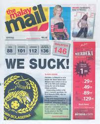 Contdict.com > english malay online translator. Malaysian Sports Loose Cannon Front Page Of The Malay Mail Exactly 10 Years Ago