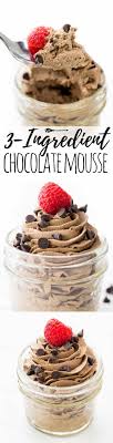 Easy Chocolate Mousse Perfect For Any Occasion All You Need Is 3 Ingredients To Whip Together A Eloque Easy Chocolate Mousse Mousse Recipes Dairy Free Dessert