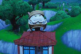 Where To Dance On Top Of A Giant Dumpling Head Fortnite Challenge Location Fortnite Dance Dumpling