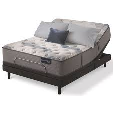 Icomfort Hybrid Blue Fusion 100 Firm King Firm Hybrid Adjustable Set By Serta Mattress California King Mattress King Mattress