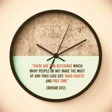 Good Health And Free Time Islamic Quotes Quran Quotes Islamic Quotes Quran