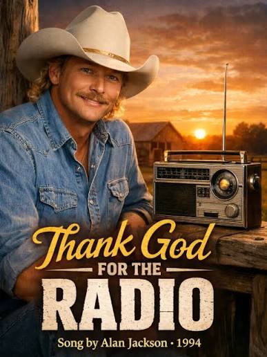 Alan Jackson Thank God for The Radio | TikTok