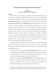 Dan dari sekian banyaknya kiprok merupakan salah satunya. Http Pustaka Unpad Ac Id Wp Content Uploads 2009 11 Penanganan Pasca Panen Hasil Pertanian Pdf