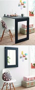 A Very Clever Diy Space Saver For Small Apartments Folding Table Diy Home Decor Decor