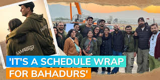 Vicky Kaushal wraps up first schedule of Sam Bahadur; shares pictures  with team | Editorji