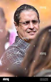 Pittsburgh Penguins president David Morehouse stands