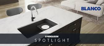 blanco grandis floating sink grid at