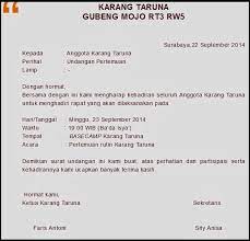 Surat lihat contoh surat undangan rapat perusahaan. 23 Contoh Surat Undangan Resmi Berbagai Instansi