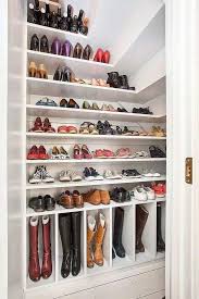 25 Space Saving Shoe Rack Ideas Page 14 Of 25 Lovein Home Closet Shoe Storage Closet Bedroom Closet Under Stairs