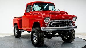 Image result for Flame Red 1957 GMC