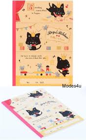 Funny Cat And Mouse Letters Notebook Exercise Book From Japan Cute Notebooks Funny Cats Japanese Stationery